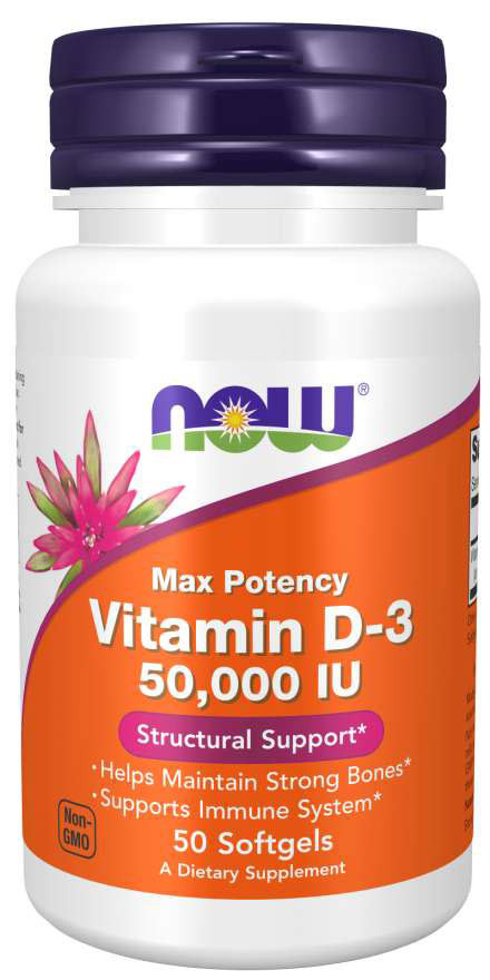 Now Vitamin D-3 50,000 IU